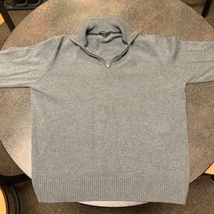 J. Crew Men’s Cotton 1/4 Zip Size M